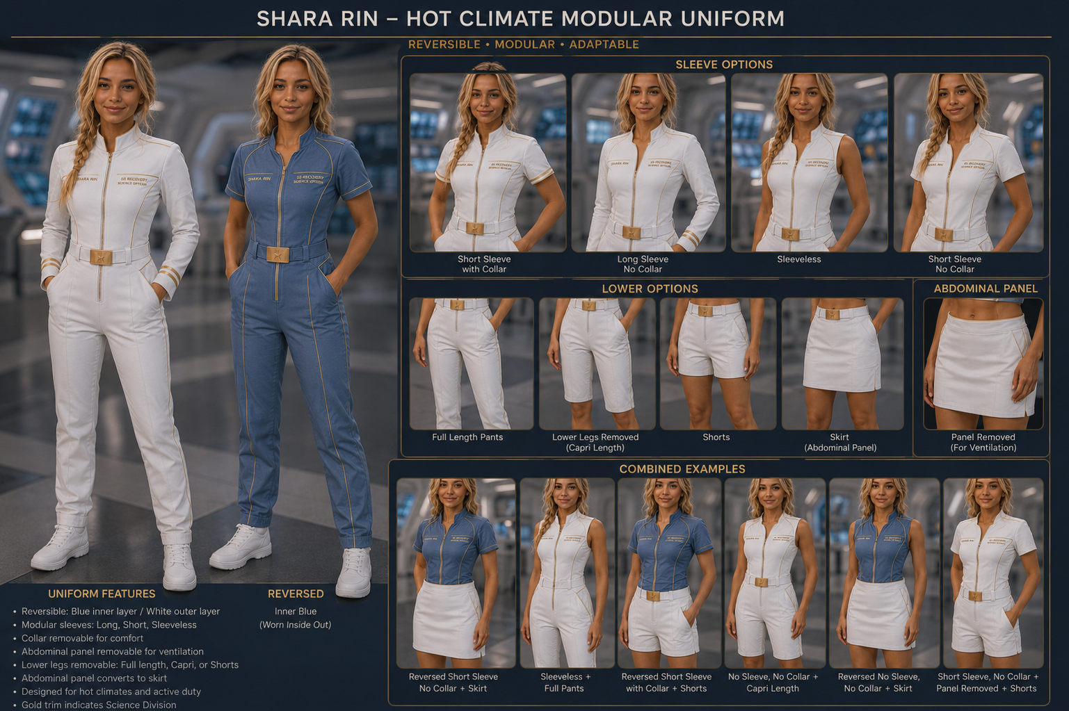 Sharas Modular Uniform